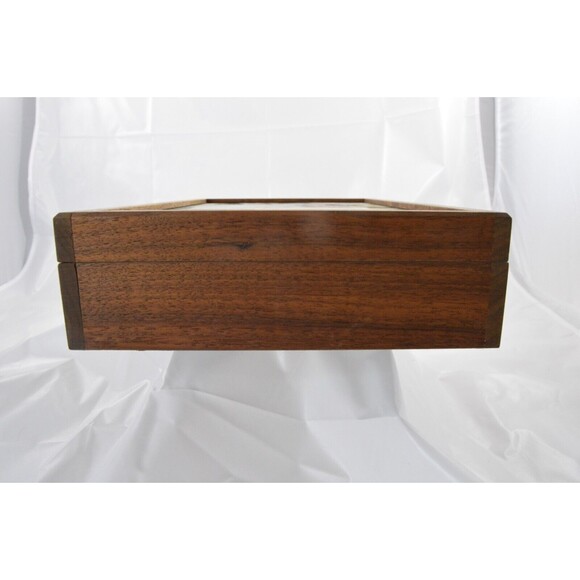 Sweet Briar College Custom Hand Painted Walnut Mirror Box by Eglomisé Design LLC - Picture 12 of 16